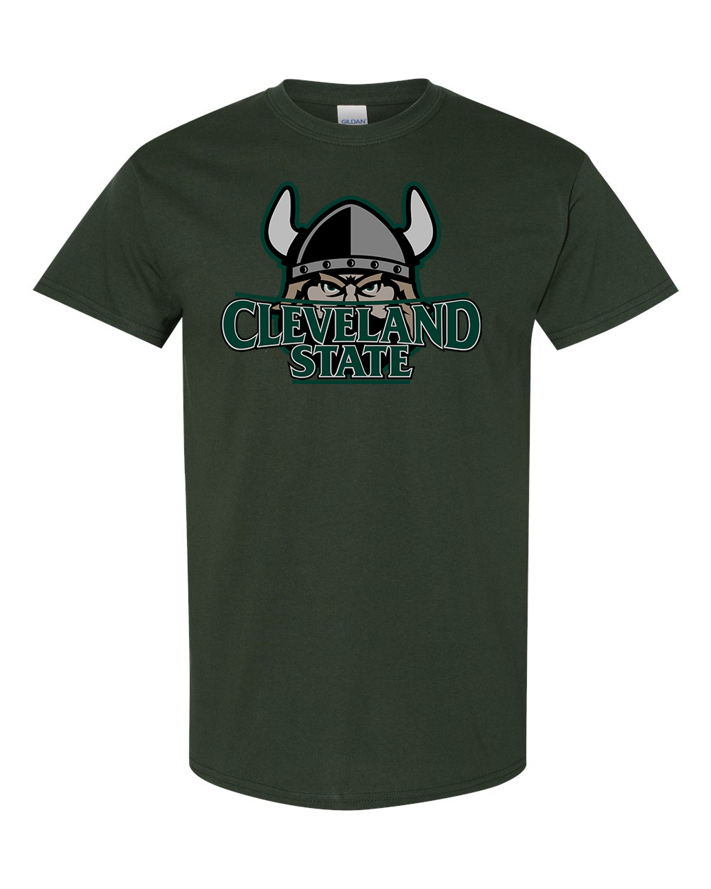 Men's Cleveland State Vikings Gildan Heavy Cotton T-Shirt