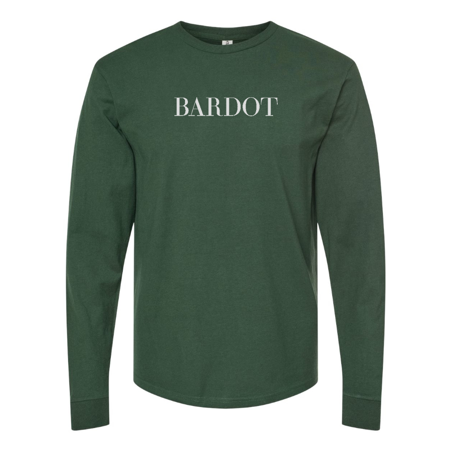 Men's Bardot Logo Cotton Long Sleeve T-Shirt