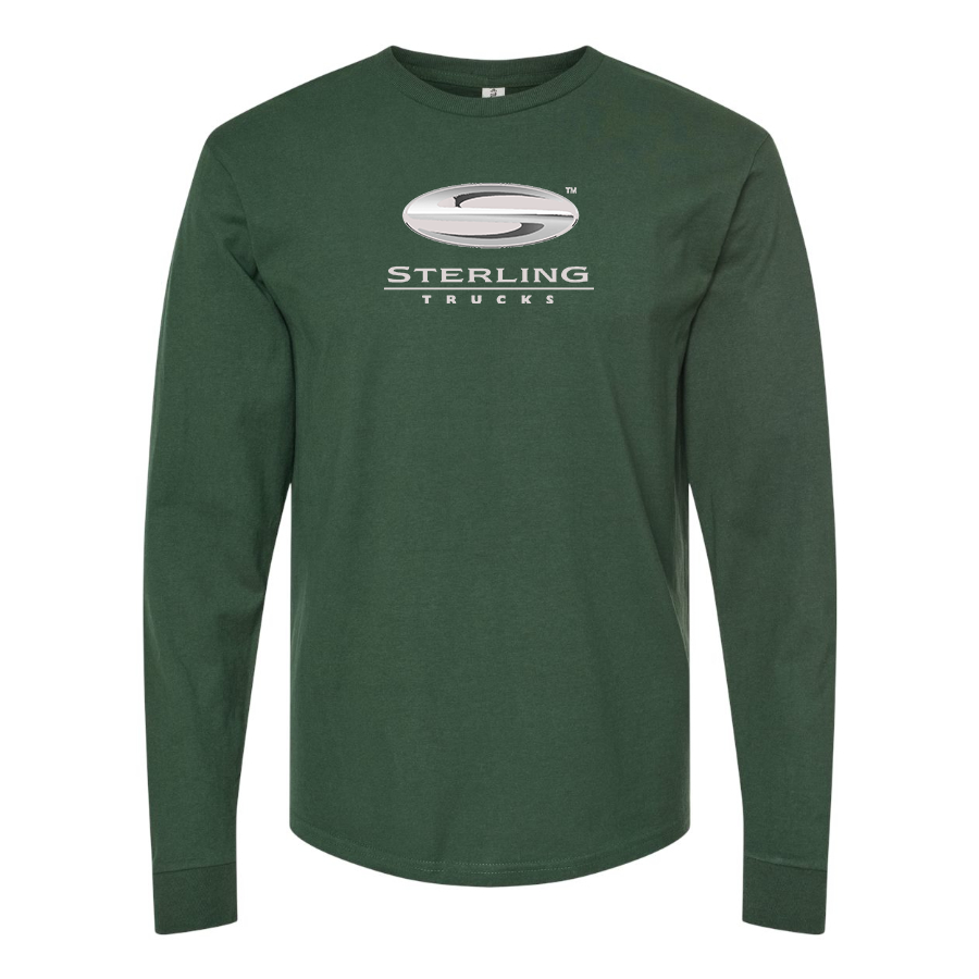 Men's Sterling Trucks Logo Cotton Long Sleeve T-Shirt