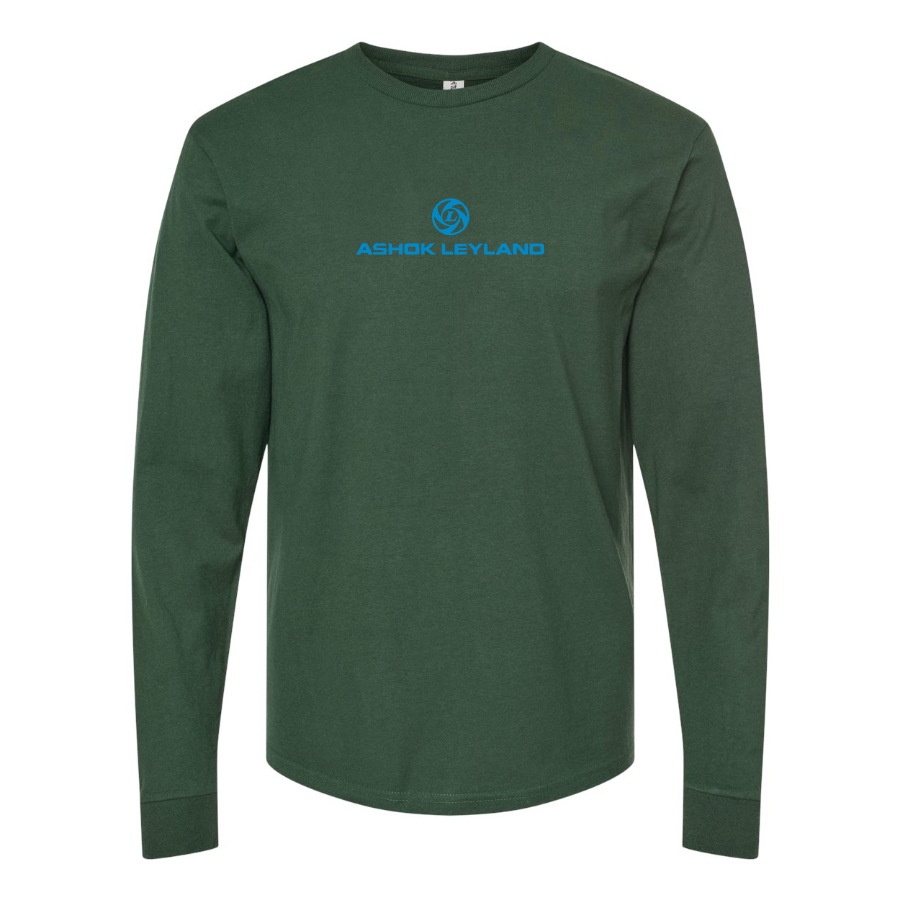 Men's Ashok Leyland Logo Cotton Long Sleeve T-Shirt