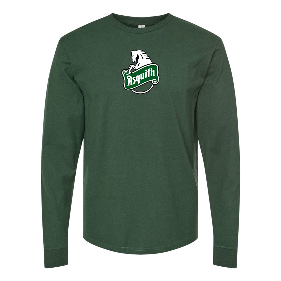Men's Asquith Logo Cotton Long Sleeve T-Shirt