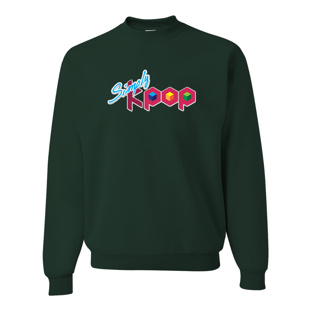 Men's  Simply Kpop JERZEES NuBlend Crewneck Sweatshirt