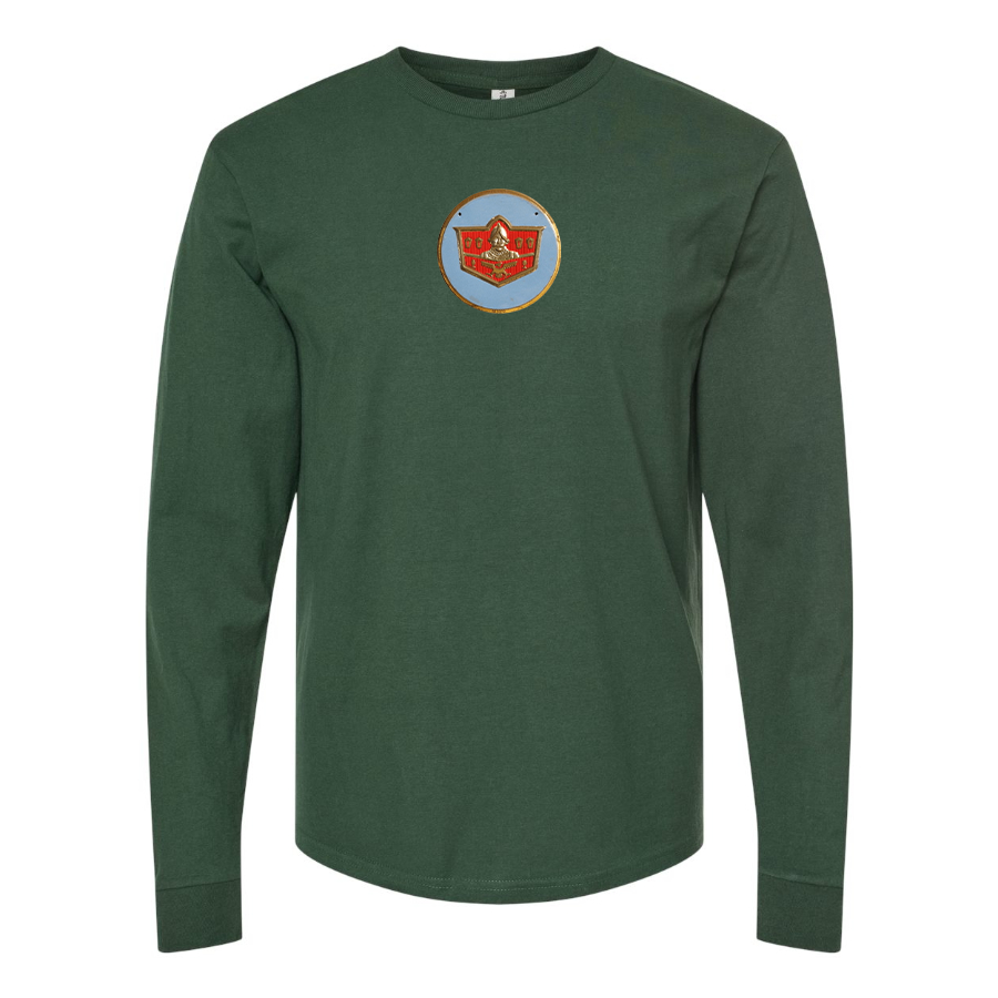 Men's DeSoto Logo Cotton Long Sleeve T-Shirt