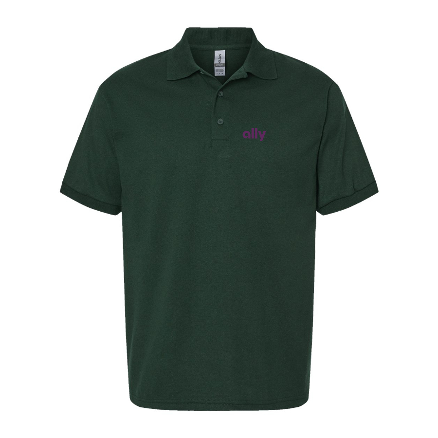 Men's Ally Financial Logo Dry Blend Polo