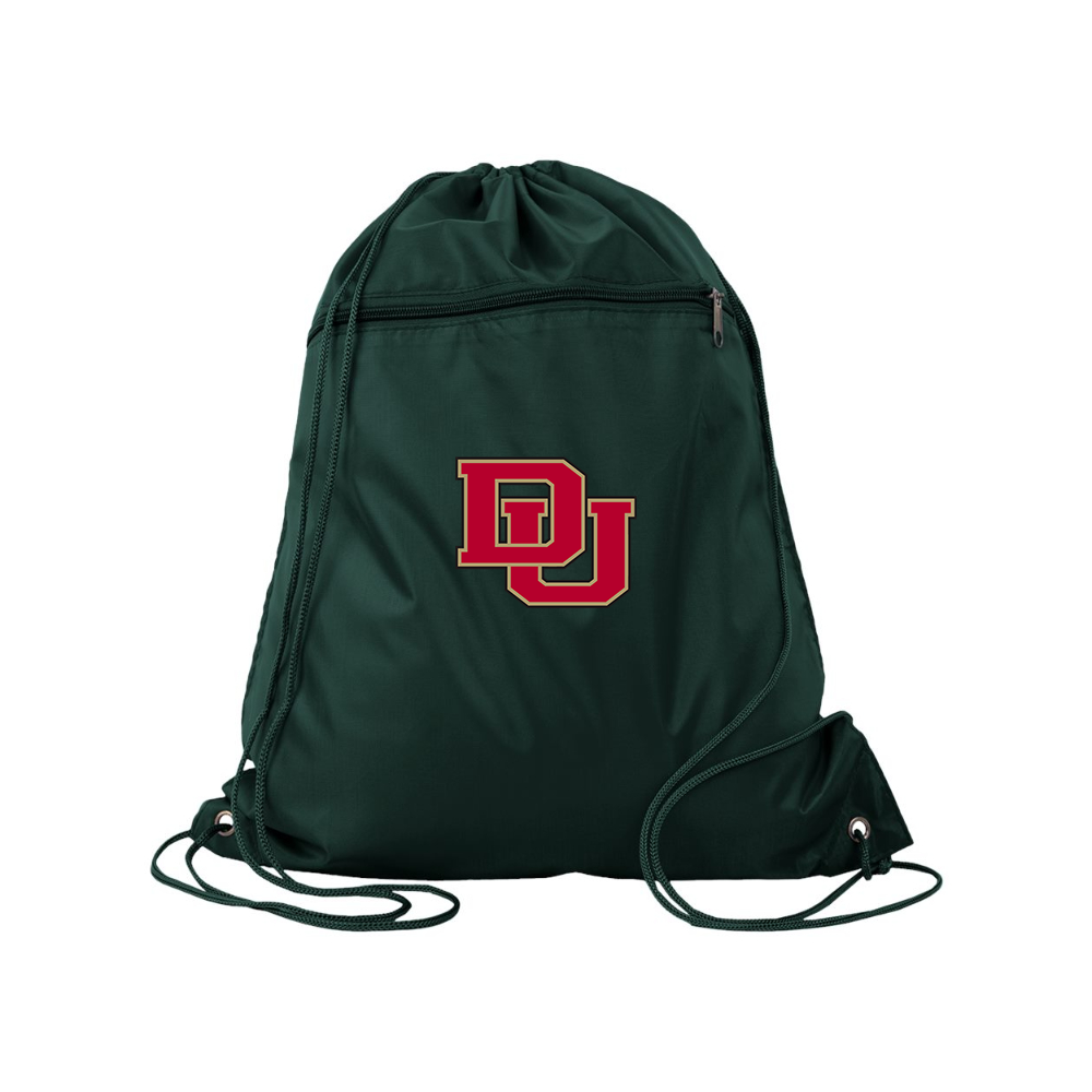 Denver Pioneers  Q-Tees - Polyester Cinchpack