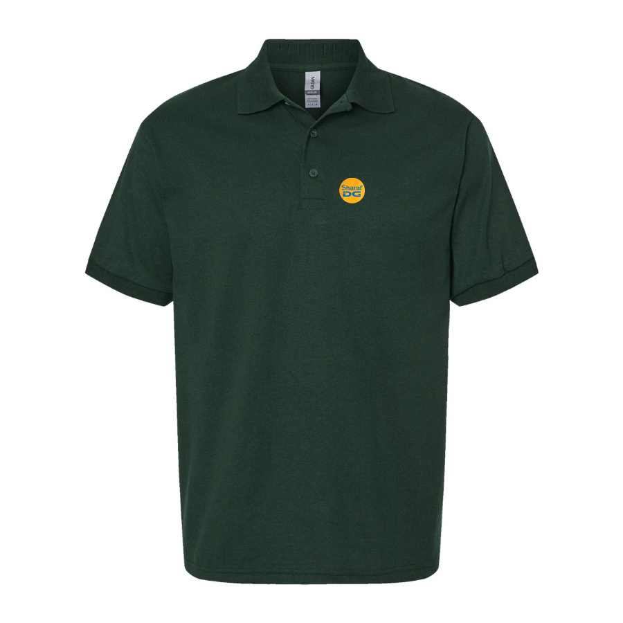 Men's SharafDG Logo Dry Blend Polo