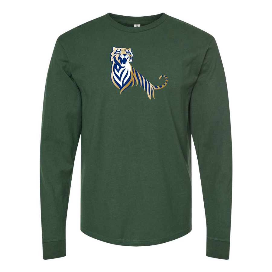 Men's Tiger Beer Logo Cotton Long Sleeve T-Shirt