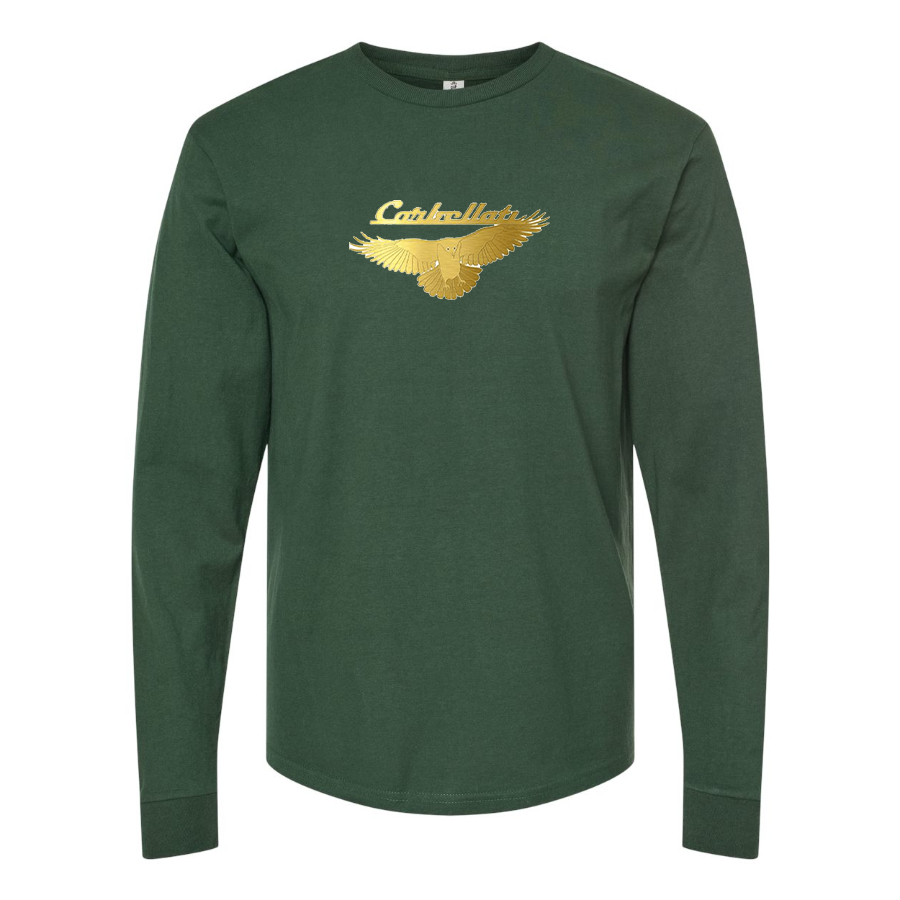 Men's Corbellati Logo Cotton Long Sleeve T-Shirt