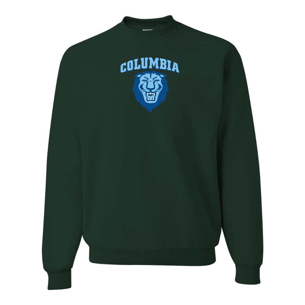 Men's  Columbia Lions JERZEES NuBlend Crewneck Sweatshirt