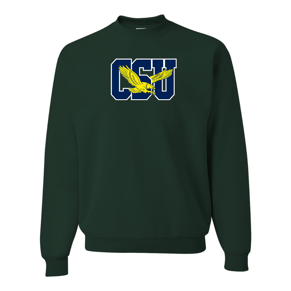 Men's  Coppin State Eagles JERZEES NuBlend Crewneck Sweatshirt