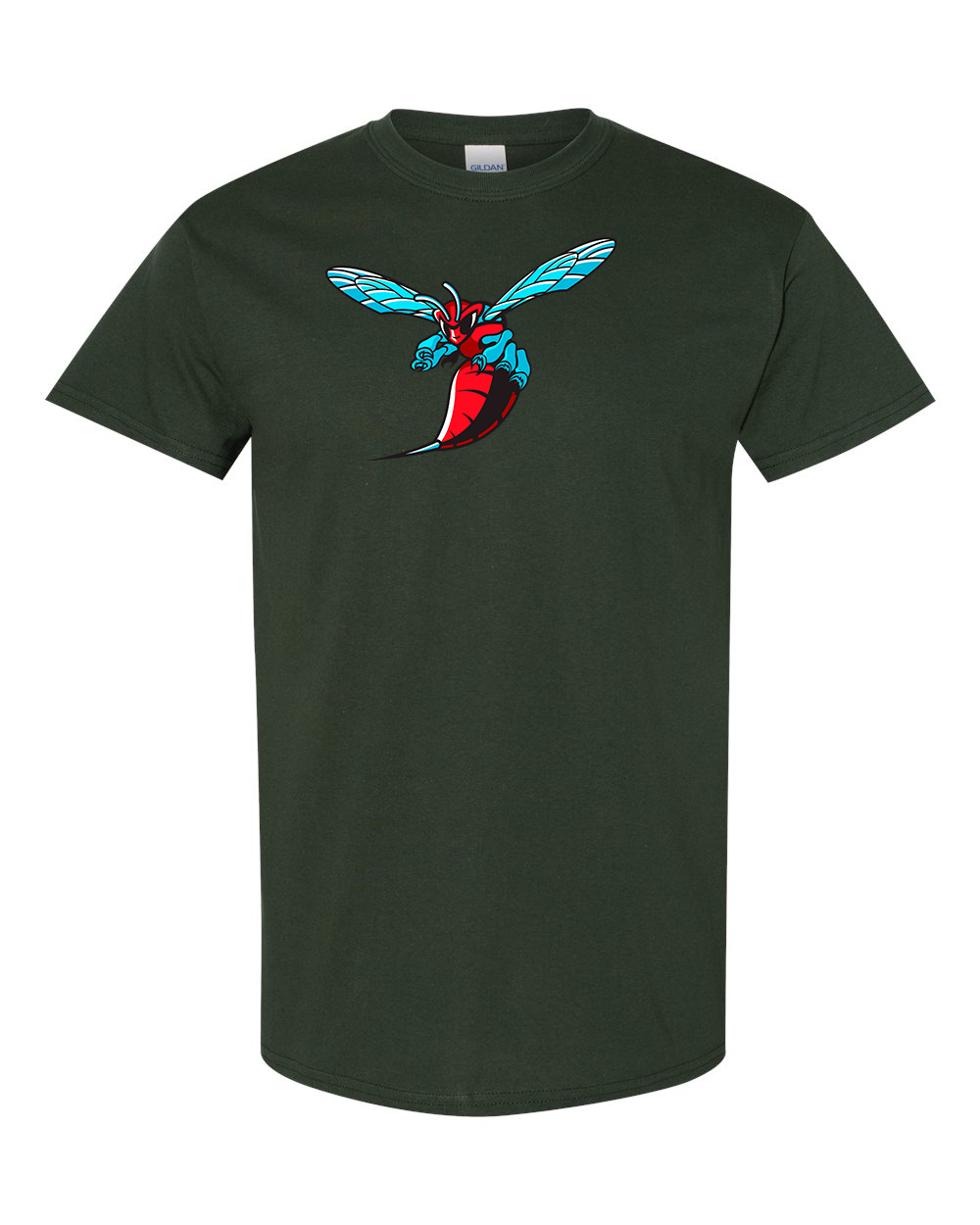 Men's Delaware State Hornets Gildan Heavy Cotton T-Shirt