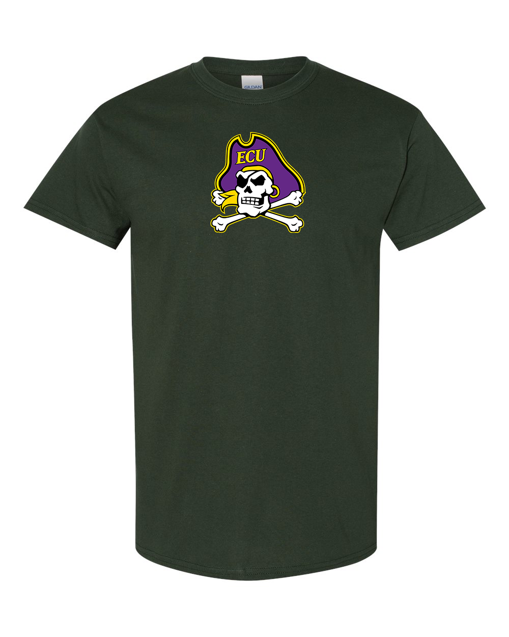 Men's  East Carolina Pirates Gildan Heavy Cotton T-Shirt