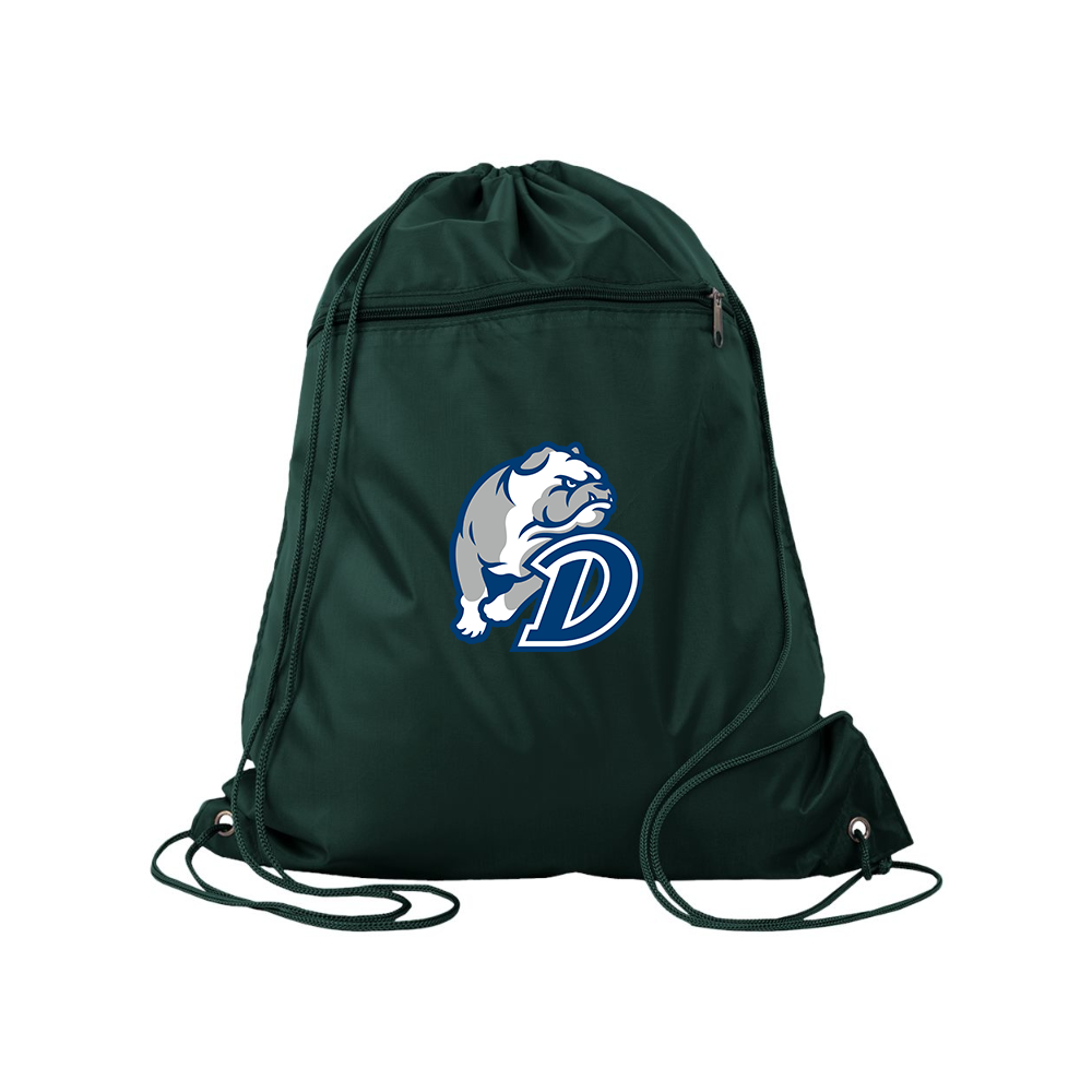 Drake Bulldogs Q-Tees - Polyester Cinchpack