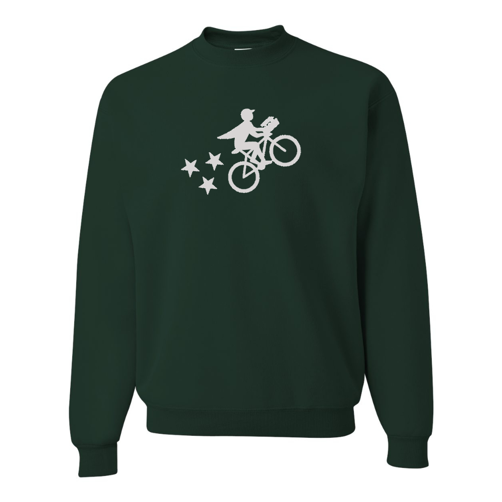 Men's  Postmates Bike JERZEES NuBlend Crewneck Sweatshirt