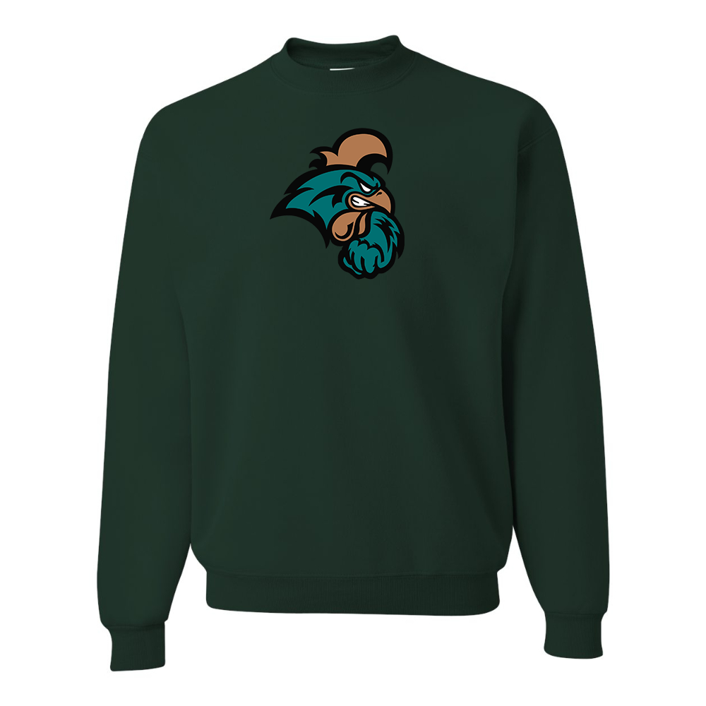 Men's  Coastal Carolina Chanticleers JERZEES NuBlend Crewneck Sweatshirt