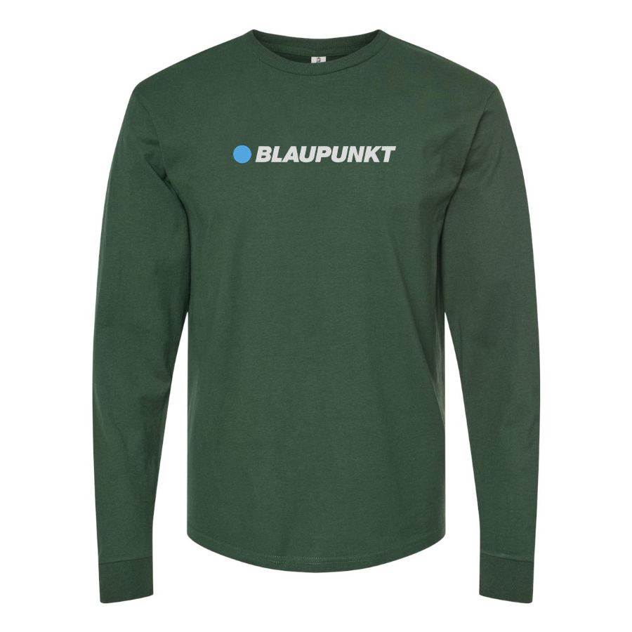 Men's Blaupunkt Logo Cotton Long Sleeve T-Shirt