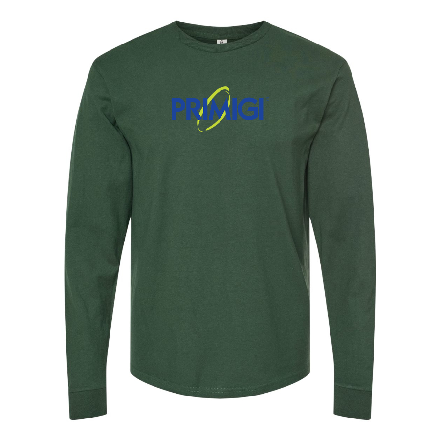 Men's Primigi Logo Cotton Long Sleeve T-Shirt