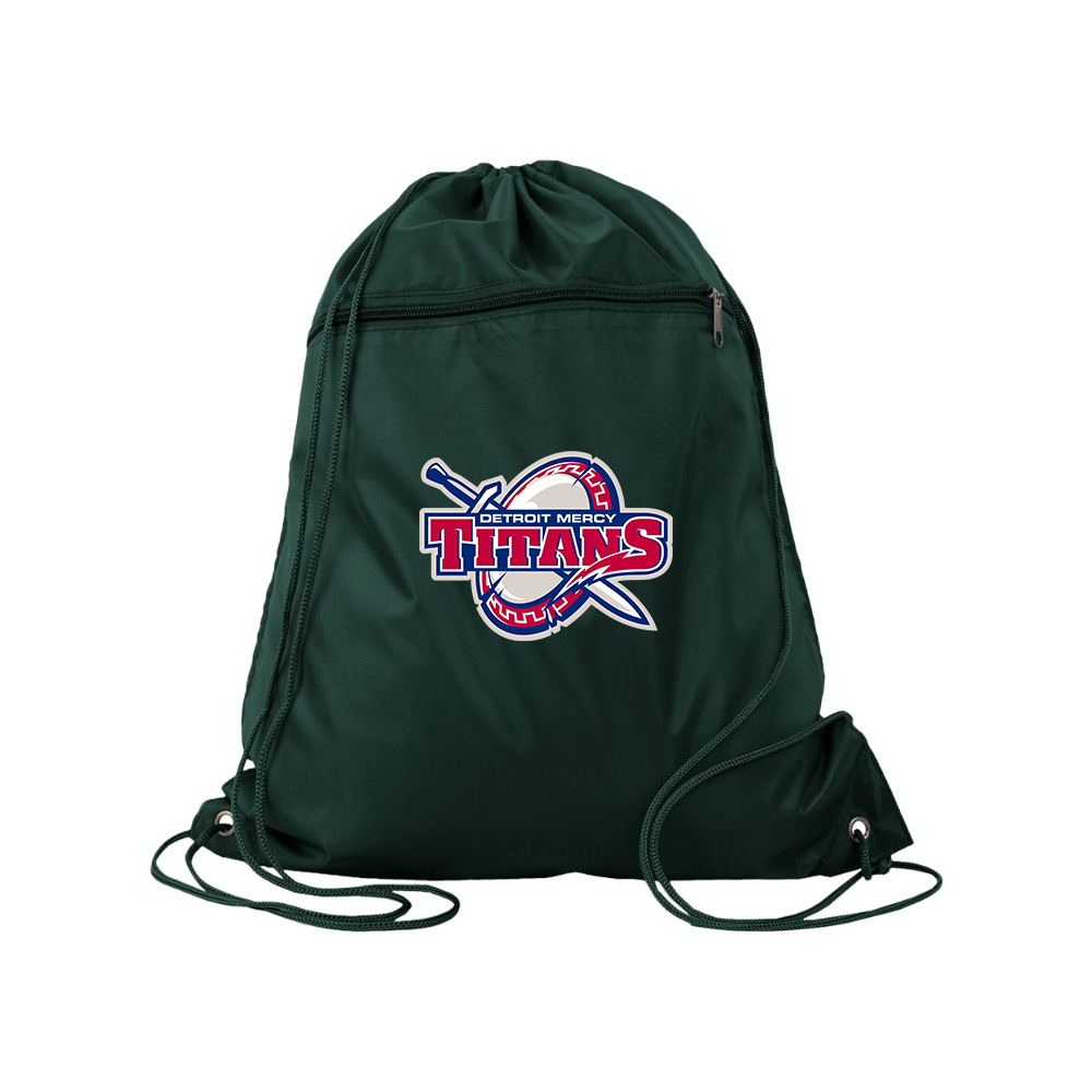 Detroit Titans Q-Tees - Polyester Cinchpack