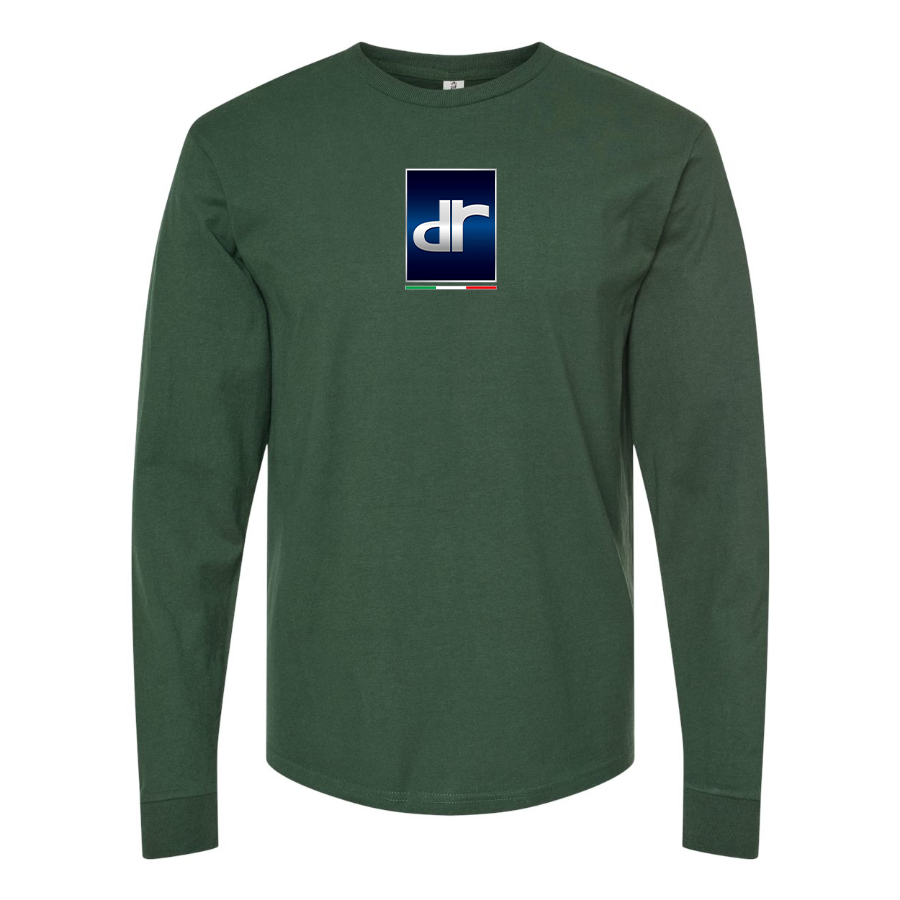 Men's DR Automobiles Logo Cotton Long Sleeve T-Shirt