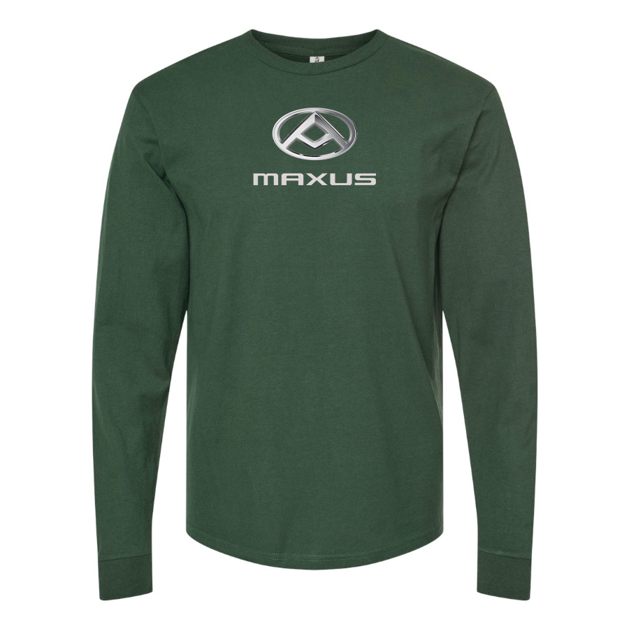 Men's Maxus Logo Cotton Long Sleeve T-Shirt