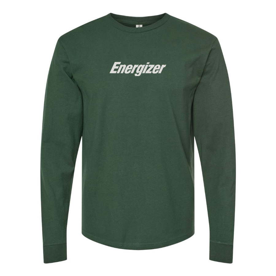 Men's Energizer Logo Cotton Long Sleeve T-Shirt