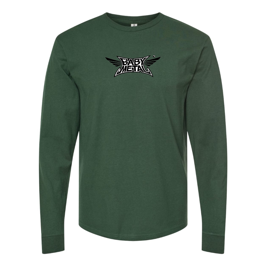 Men's Babymetal Logo Cotton Long Sleeve T-Shirt