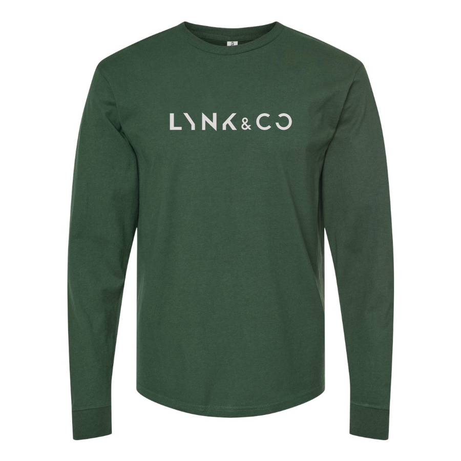 Men's Lynk Co Logo Cotton Long Sleeve T-Shirt