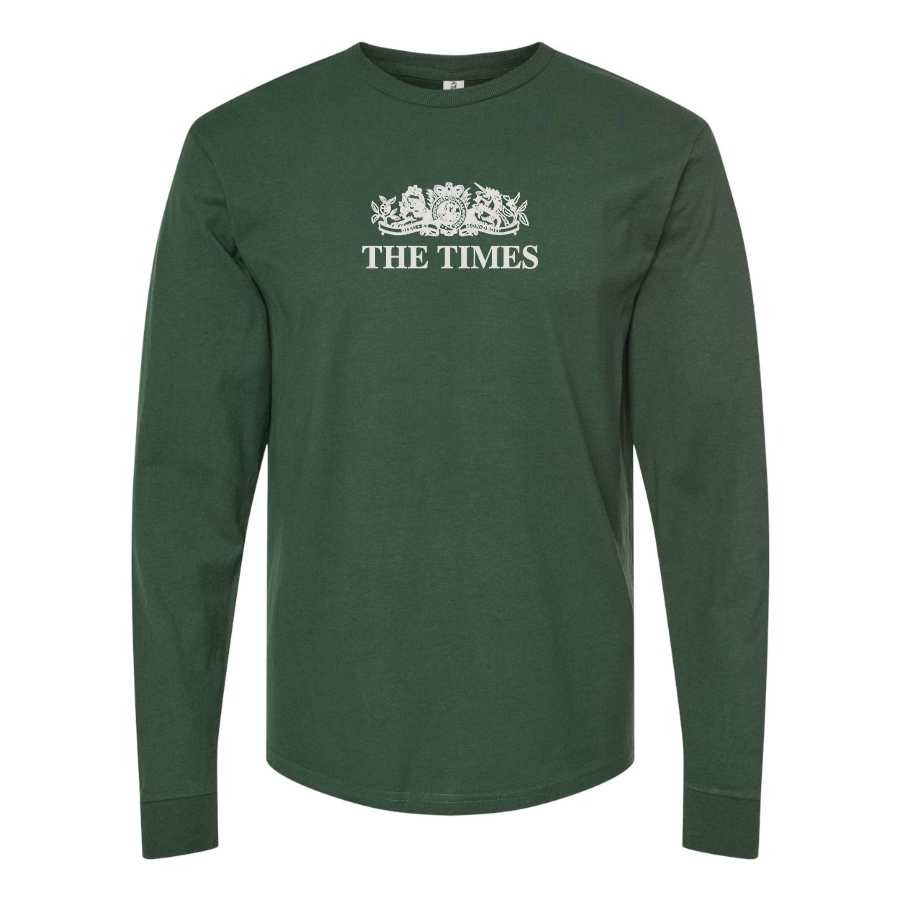 Men's The Times Cotton Long Sleeve T-Shirt