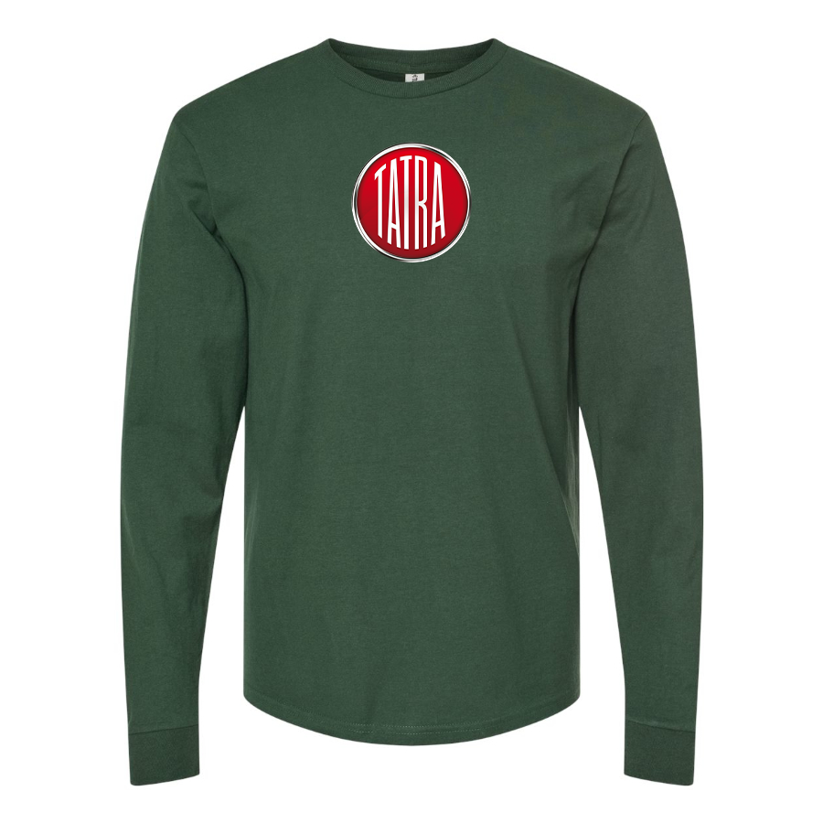 Men's Tatra Logo Cotton Long Sleeve T-Shirt