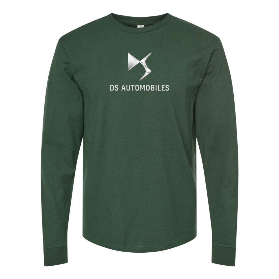 Men's DS Logo Cotton Long Sleeve T-Shirt