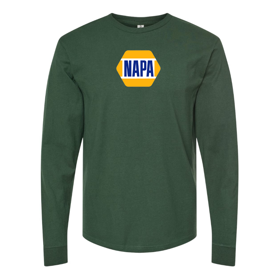 Men's Napa  Logo Cotton Long Sleeve T-Shirt