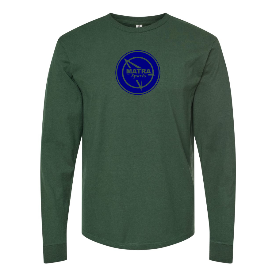 Men's Matra Sports Logo Cotton Long Sleeve T-Shirt