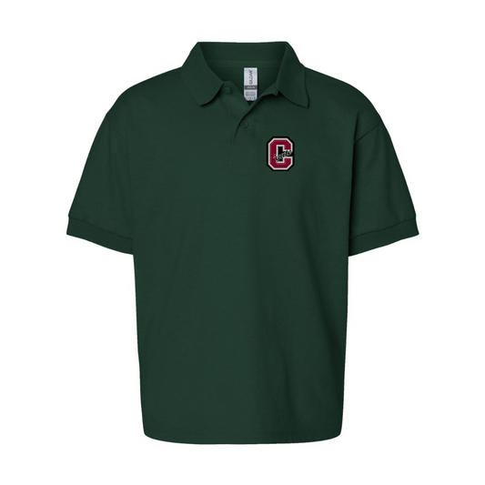 Youth  Colgate Raiders   Gildan Dry Blend Jersey Polo