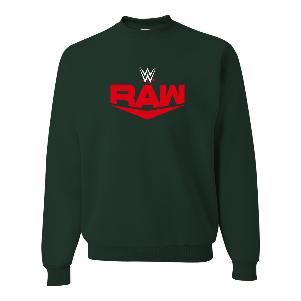 Men's  WWE Raw JERZEES NuBlend Crewneck Sweatshirt