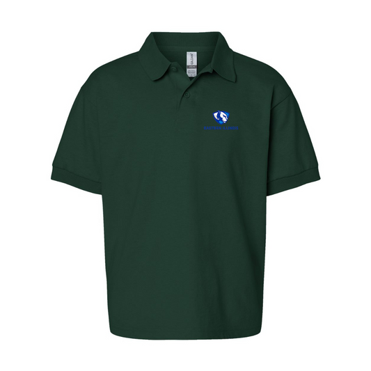 Youth  Eastern Illinois Panthers Gildan Dry Blend Jersey Polo