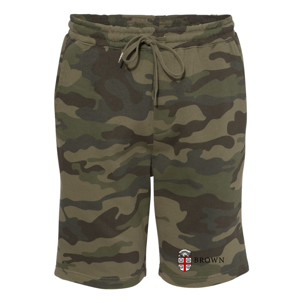 Men's Brown University Independent Trading Co Midweight Fleece Short