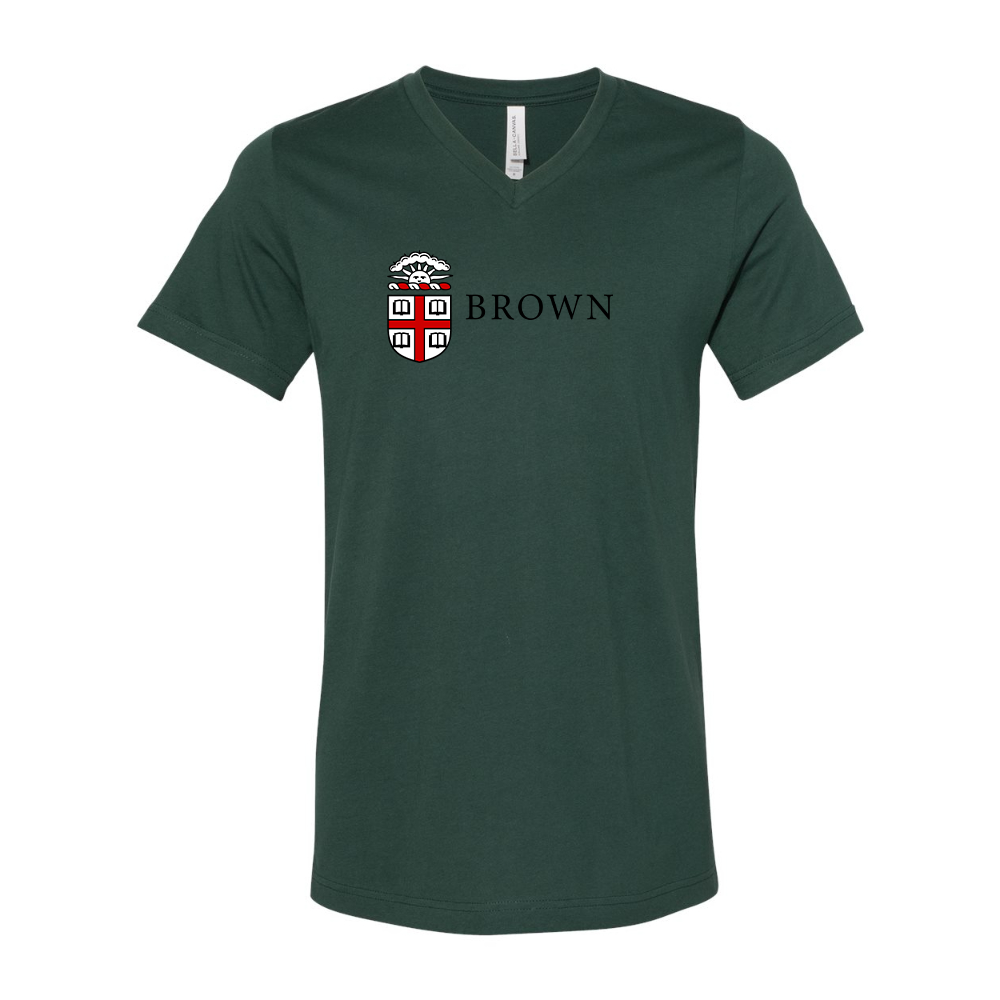 Brown University  BELLA  CANVAS - Jersey V-Neck T-Shirt