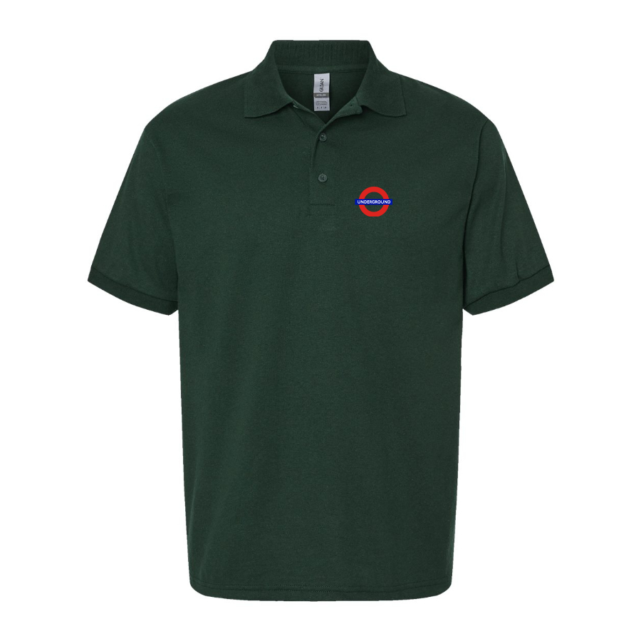 Men's London Tube Logo Dry Blend Polo