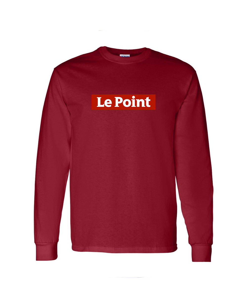 Men's  Le Point Gildan Heavy Cotton Long Sleeve T-Shirt