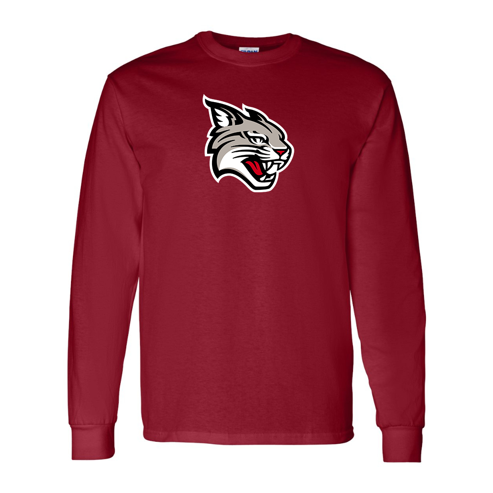 Men's  Davidson Wildcats  Gildan Heavy Cotton Long Sleeve T-Shirt