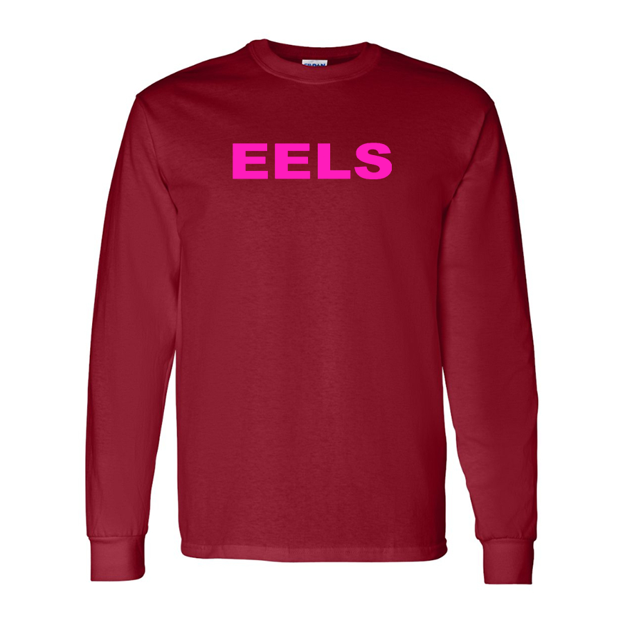 Men's Eels Gildan Heavy Cotton Long Sleeve T-Shirt