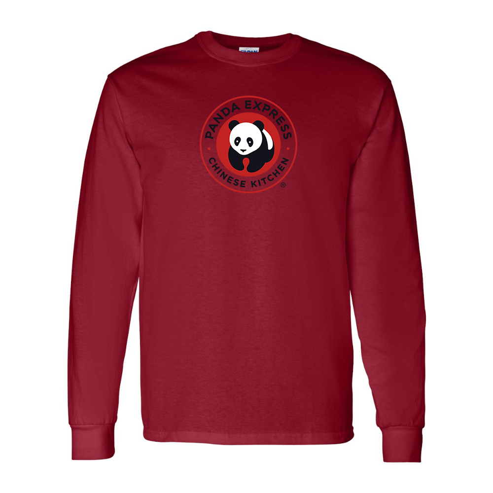 Men's Panda Express Gildan Heavy Cotton Long Sleeve T-Shirt