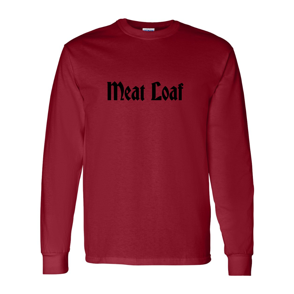 Men's Meat Loaf   Gildan Heavy Cotton Long Sleeve T-Shirt