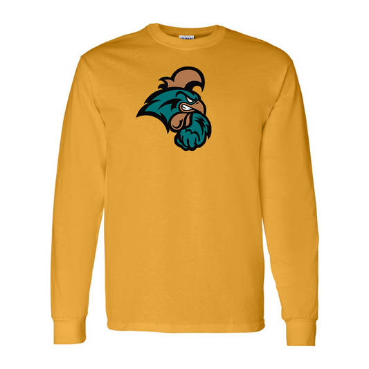 Men's   Coastal Carolina Chanticleers Gildan Heavy Cotton Long Sleeve T-Shirt
