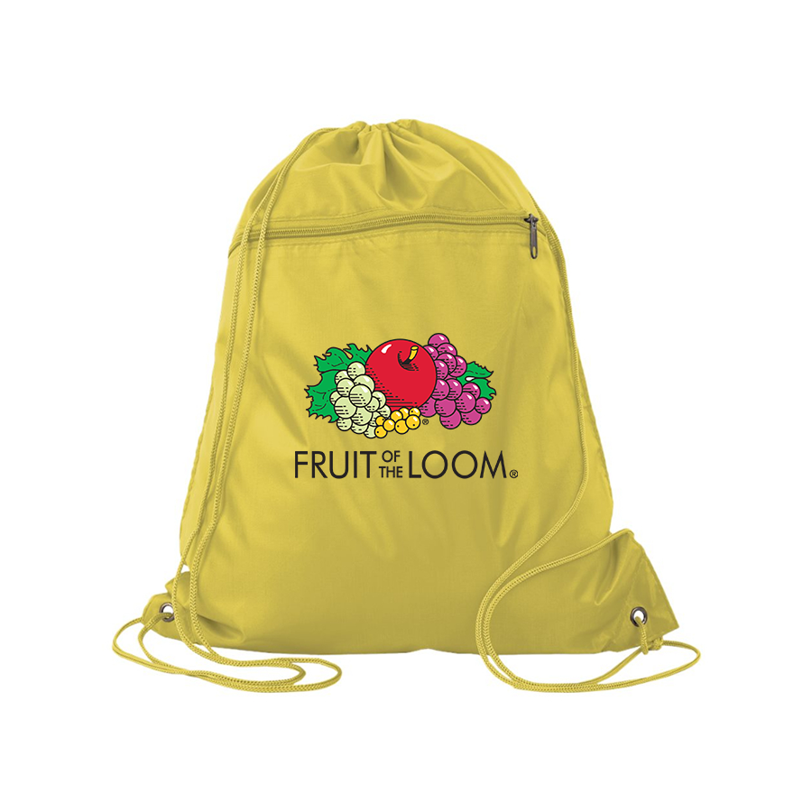 Fruit Of the Loom Q-Tees - Polyester Cinchpack
