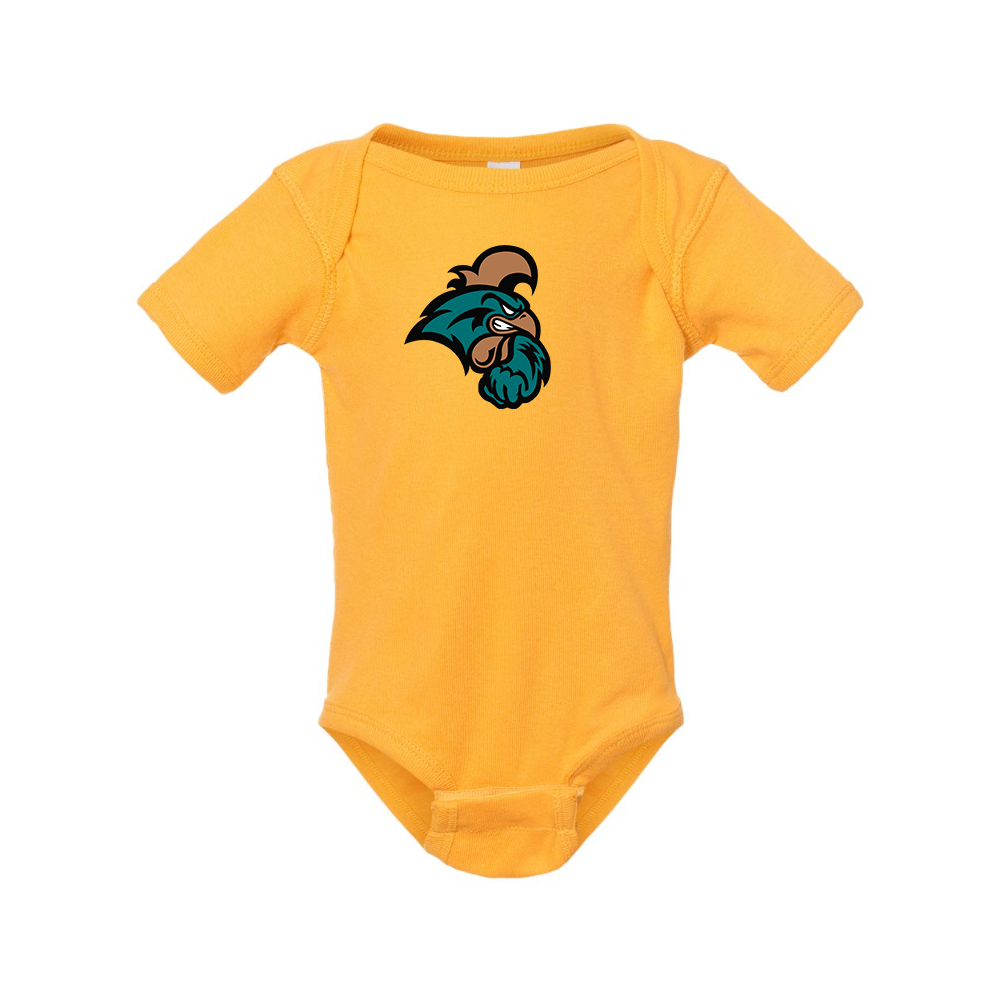 Coastal Carolina Chanticleers Rabbit Skins Infant Baby Rib Bodysuit