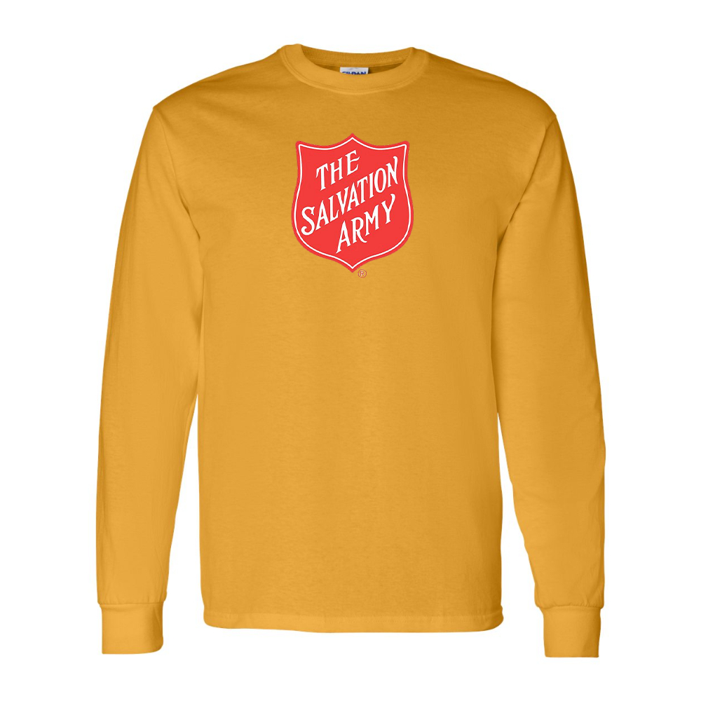 Men's  The Salvation Army  Gildan Heavy Cotton Long Sleeve T-Shirt