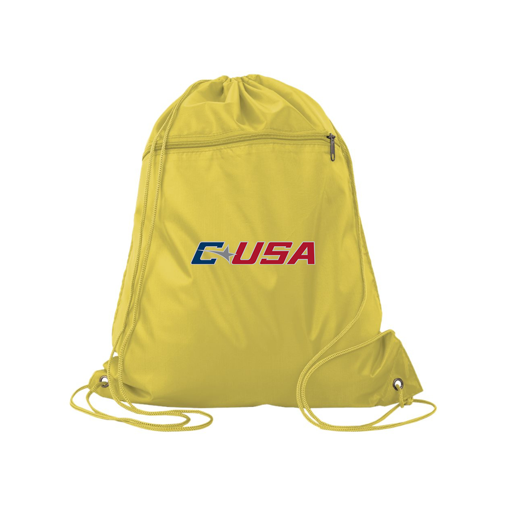 Conference USAl  Q-Tees - Polyester Cinchpack