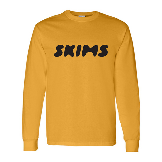 Men's  Skims  Gildan Heavy Cotton Long Sleeve T-Shirt