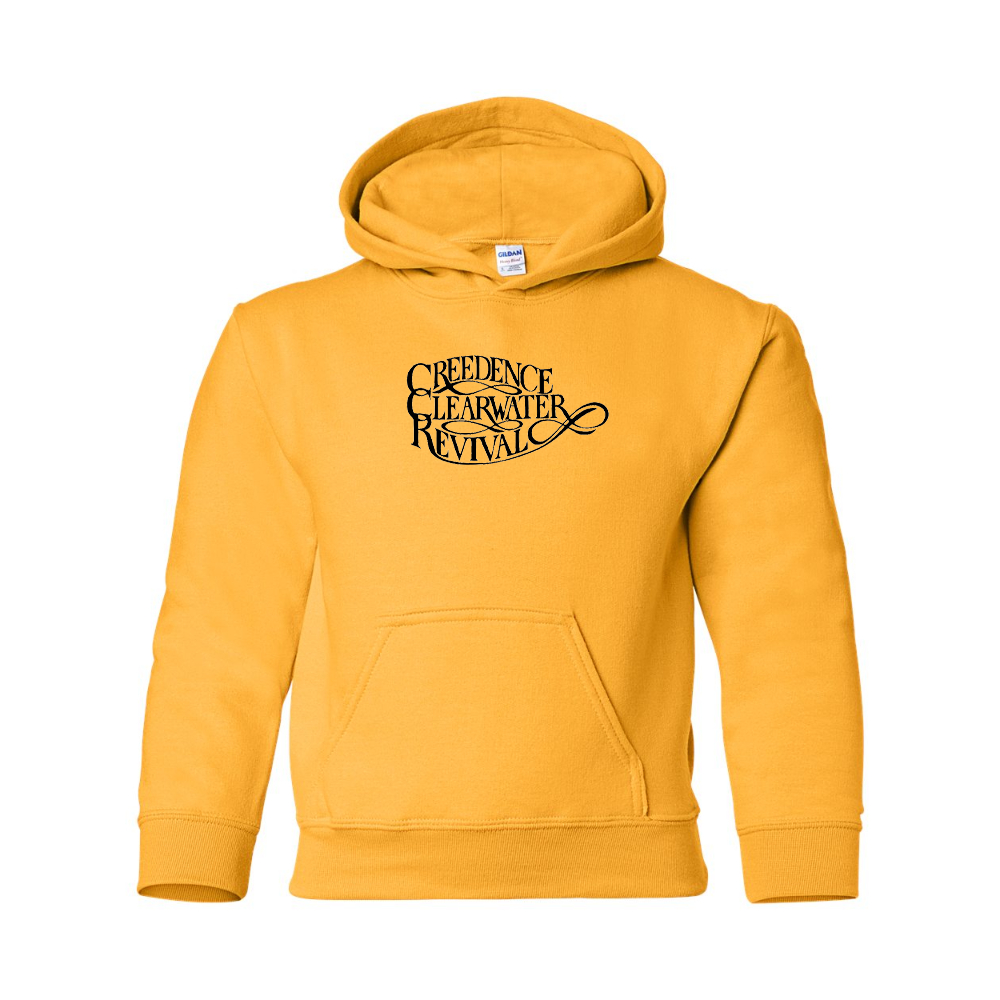 Youth Creedence Clearwater Revival Gildan Heavy Blend  Hooded Sweatshirt